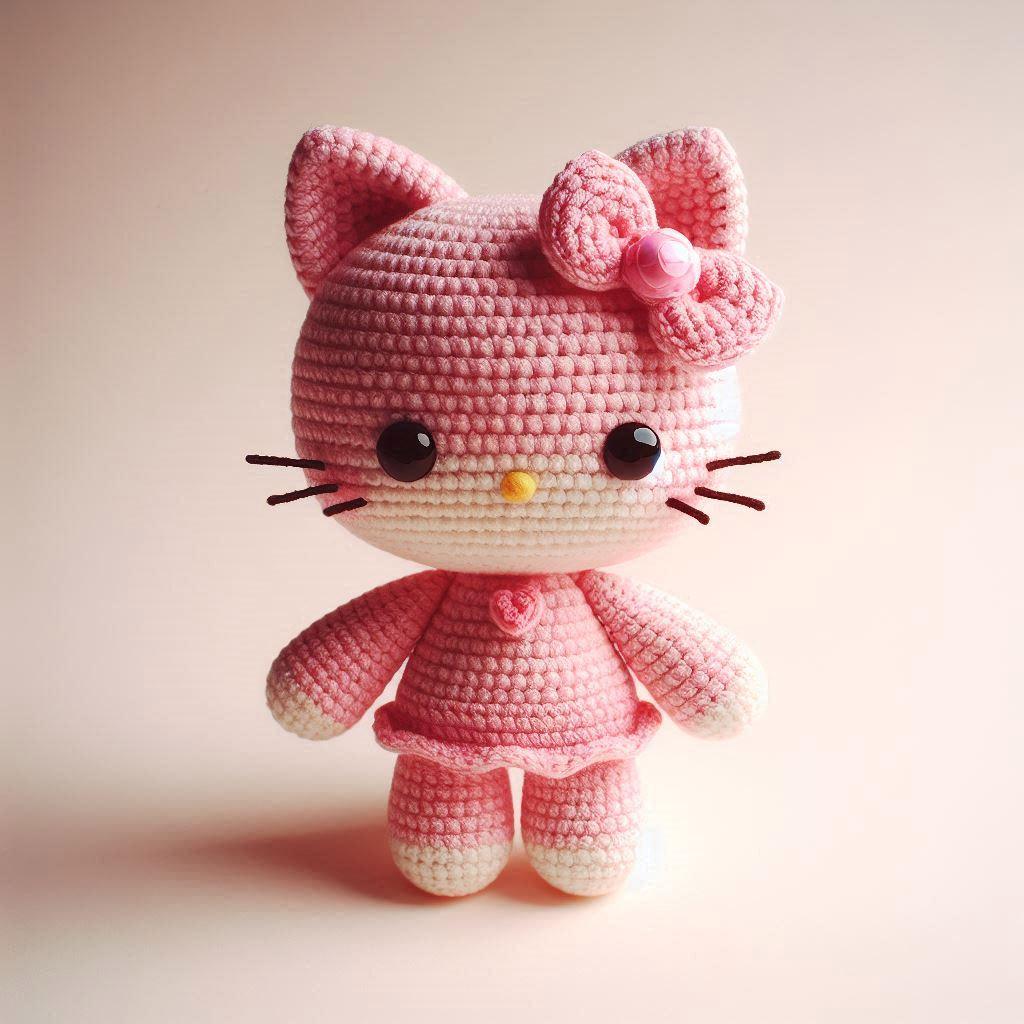 Gatita Rosa Libre de Copyright